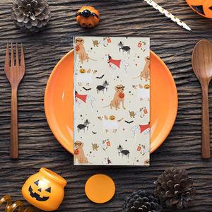 Serviettes <span class=keywords><strong>en</strong></span> <span class=keywords><strong>papier</strong></span> pour chiot d'Halloween blanches AY, chiens <span class=keywords><strong>en</strong></span> <span class=keywords><strong>costume</strong></span>, <span class=keywords><strong>serviette</strong></span> pour invités, friandises ou farces, décoration de fête, serviettes, chaque paquet de 30 - Product Image 3