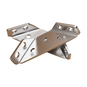 Thép không gỉ Góc chân đế 90 độ Heavy Duty góc niềng răng ghế đồ nội thất gia cố sửa chữa tấm tam giác hỗ trợ - Product Image 1