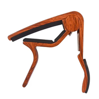 Wholesale Multi-Purpose Capo Professional Guitar Capo Wood for Acoustic Folk Classical Guitars Parts