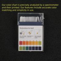 Bandelettes de test de pH pH 1-14, papier indicateur universel, 100 bandelettes/paquet, qualité laboratoire, résultat rapide, test de l'eau et du sol