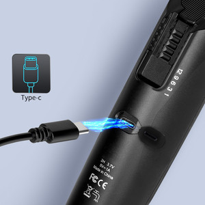 Recortadora de Vello Corporal Eléctrica 2 en 1 OEM para <span class=keywords><strong>Hombre</strong></span>, Depiladora, Afeitadora para la Zona Íntima, Recortadora Corporal, Kit de Aseo para <span class=keywords><strong>Barba</strong></span>, Recortadoras de Vello - Product Image 2