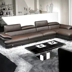 Italian Design Home Furniture Simple Luxury Design Living Room Furniture Leather Set Of Sofa