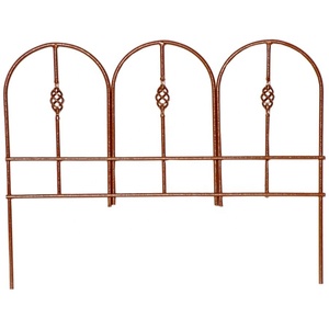 Clôture de jardin décorative en fer forgé, maison de luxe au design occidental, décoration extérieure - Product Image 2