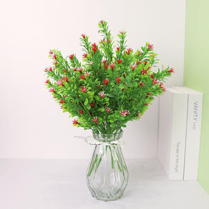 Buissons artificiels Branches Plantes en plastique colorées Herbe artificielle Milan Vente en gros Décoration de la maison Restaurant - Product Image 1