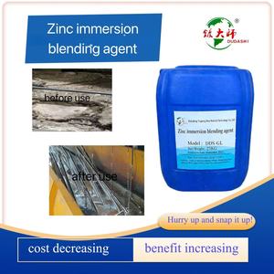 Dudashi Zinco Liquido ad Alta Purezza 99,99% Agente di Miscelazione per Galvanizzazione a Caldo Economico 25KG Uso Industriale - Product Image 2
