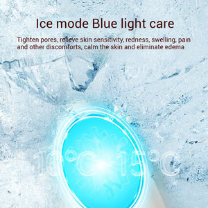 Skin Care Heat Cold Face Cleansing Machine Sebum Removal Pore Deep Clean Silicone Electric Facial Vibration Cleanser Brush - Product Image 5