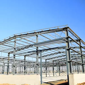 China Factory Price prefab metal pole barn steel structures Warehouses Building for Office Farm house <b>Workshop</b> Supermarket - Product Image 6