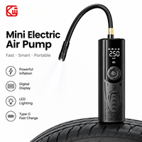 Pompe à air portable Kewig pour moto, véhicule électrique, locomotive, gonflage automatique des pneus