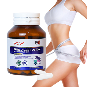 Fournisseur en gros de capsules détox de la marque WXW, brûleur de graisse, étiquette privée, gestion du poids, capsule minceur - Product Image 1