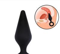 Promotion : Plug anal en silicone en forme de fléchet pour le vestibule postérieur, masseur de prostate, jouet sexuel pour adultes