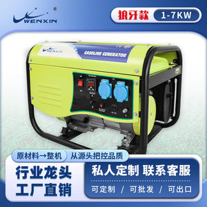 Generador de Gasolina Wenxin 2.5-2.8Kw WX-2800B Monofásico 220V Trifásico 380V 50/60Hz Duradero para Uso Doméstico Marca Privada - Product Image 5