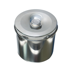 Contenedor de Algodón Sanitario de Acero Inoxidable de 80 mm de Altura, Recipiente de Almacenamiento para Esterilización Médica para Uso Hospitalario - Product Image 3