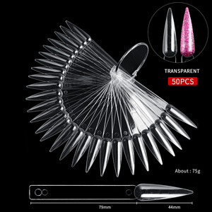 50 échantillons de couleurs de vernis à ongles avec anneaux métalliques pour la pratique de la <span class=keywords><strong>manucure</strong></span> DIY – Lot en gros - Product Image 4