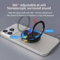 Support de charge sans fil magnétique pliable et réglable pour iPhone 18 17 16 Pro Max avec béquille et charge rapide sans fil 15W