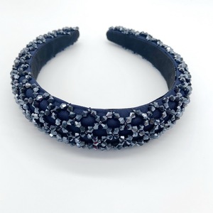 Băng Đô Đính Cườm Thủ Công Bằng Pha Lê Sang Trọng Rộng 3Cm Băng Đô Hạt Cườm Bện - Product Image 5