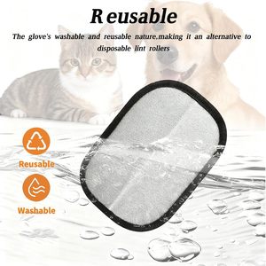 Plastic Pet Grooming Deshedding Glove Hair Removal and Cleaning <b>for</b> <b>Cat</b> Beds Sofas and <b>Clothes</b> Mat - Product Image 3