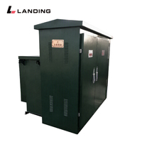 Transformateur de distribution monté sur socle 150 kVA, triphasé, immergé dans l'huile, norme ANSI, pour sous-station - Vente directe usine