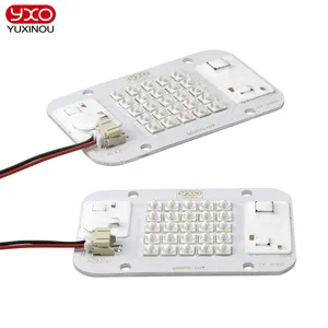 Hydroponic DOB Dimmable LED Grow Light 660nm Input 220V AC 50w lm283b For Indoor Plant Nursery And Flower COB Chip