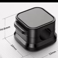 6 Piezas de Organizadores de Oficina, Clips Magnéticos Pequeños para Cables USB, Accesorios para Teléfonos Móviles