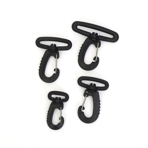 Convergence <b>Plastic</b> Rotating <b>Hook</b> 180 Degree Lobster Buckle Backpack Webbing Connector Bag Accessory - Product Image 3