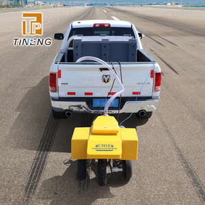 Probador de fricción continuo automático montado en remolque para probar el coeficiente de fricción de la superficie del pavimento de la carretera - Product Image 5