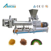 Ligne de production de granulés de riz artificiels par extrusion, équipement de séchage, contrôle PLC, 200-1000 kg/h