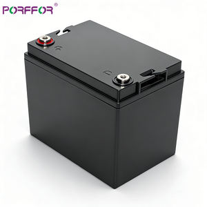 Аккумуляторная батарея PORFFOR LFP-P1220 12В 20Ач LiFePO4 с жидкими элементами, портами USB Type-C и дисплеем для электрических инвалидных колясок, солнечных систем хранения энергии, лодок - Product Image 1