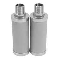 Élément filtrant sinteré haute précision, cartouche en maille d'acier inoxydable multicouche, filtre à liquide résistant à la chaleur, efficacité de 99,8%