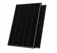Panneaux solaires monocristallins bifaciaux AIKO N-Type double vitrage IBC tout noir, stock UE, efficacité 24,8 %, 490 W, système d'énergie domestique