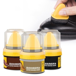 Huile d'Entretien pour Cuir Noir en Bouteille, Cire Incolore Universelle pour <span class=keywords><strong>Chaussures</strong></span>, Agent de Soin Avancé <span class=keywords><strong>à</strong></span> la Lanoline, Cirage pour Machines <span class=keywords><strong>à</strong></span> Cirer les <span class=keywords><strong>Chaussures</strong></span> - Product Image 1