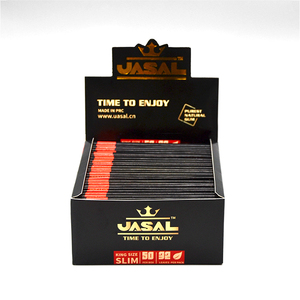 Cartine per sigarette UASAL King Size Slim, 50 pacchetti, 32 fogli, accessori per fumatori - Product Image 1