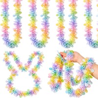 Petits disques décoratifs en acier inoxydable couleur macaron pour Pâques transfrontalière, décorations de fête d'anniversaire, de Journée des enfants et de salle de classe