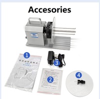 Mesin Penggulung Label Bsc-x5s, Penggulung Label Otomatis Mini dengan Inti yang Dapat Disesuaikan, Penggulung Label Printer Thermal Otomatis