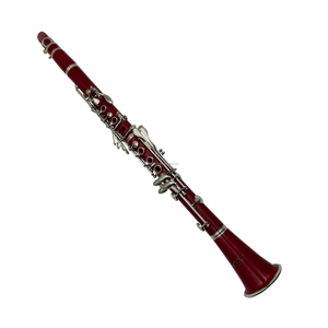 <span class=keywords><strong>Clarinetto</strong></span> Rosso in Plastica a 17 Chiavi <span class=keywords><strong>BB</strong></span> Economico OEM Seasound Factory JYCL301RD con Custodia in Pelle, Sughero Nichelato e Grasso per Sughero - Product Image 4