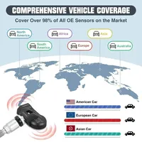 Alat Perbaikan Ban Sensor RF LAUNCH 315/433MHz LTR-03 TPMS Sensor Pemantau Tekanan Ban Tester Pemrograman Bekerja dengan I-TPMS/TSGUN