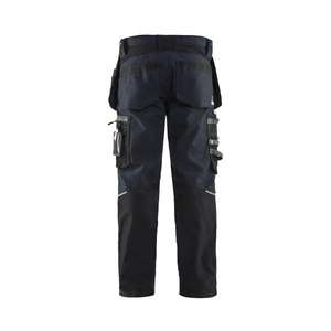 BLAKLADER - 159913438699C152 Pantalones artesanos con elástico Azul marino oscuro/Negro-PANTALÓN DE TRABAJO EAN 7330509692820 - Product Image 2