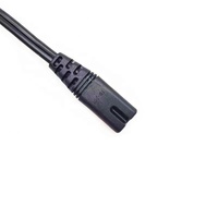 Kabel Daya listrik 2Pin colokan EU ke C7 colokan ekor kabel pengisi daya kabel untuk PS1 PS2 PS3 PS4 Xbox