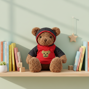 Ours en peluche authentique Hug Baby, court, en peluche courte, rembourrage en coton PP, pour les jeunes de 7 à 14 ans, 31 cm à 50 cm, unisexe, cadeau d'anniversaire pour dormir et câliner - Product Image 3