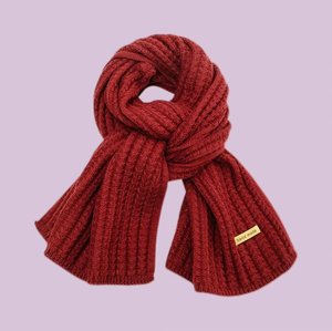 Màu Đỏ Đậm Cho Tự Làm Khăn Kit Làm Với Bông Mềm Sợi Đan Pin Phụ Kiện Cho Phụ Nữ Dễ Dàng Khăn Làm Bộ - Product Image 1