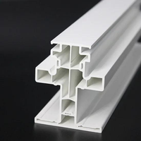 Profil de fenêtre en PVC de style américain sur mesure, simple ou double battant, extrusion vinyle, isolation thermique, haute résistance