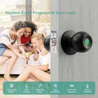 Offre Spéciale : Serrures de Porte Électroniques Intelligentes à Empreinte Digitale, Bouton Intelligent pour Porte en Aluminium, Technologie Cloud, Nouveau Système pour Portes en Bois