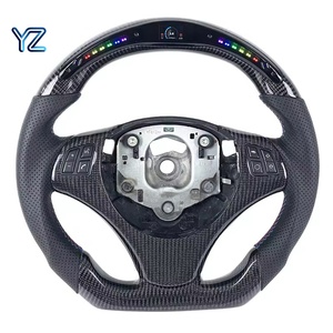 Volante Deportivo YZ con LED y Fibra de Carbono Forjada para <span class=keywords><strong>BMW</strong></span> M3 E92 E90 E93 E84 E87 320 325 330 335 320i <span class=keywords><strong>320d</strong></span> 335i 335d - Product Image 4