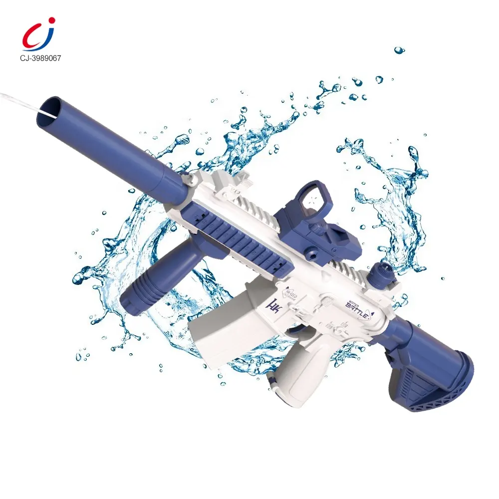 Chengji – fusil de sniper pour adultes, bricolage, plage extérieure d'été, pistolet électrique de tir continu d'eau m416 pour enfants