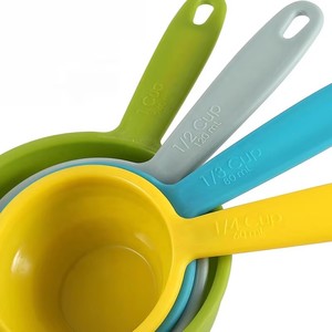 Nuevos Productos 2026, Gadget para el Hogar y la Cocina, Herramienta de Medición <span class=keywords><strong>4</strong></span> en <span class=keywords><strong>1</strong></span>, Cuchara <span class=keywords><strong>Medidora</strong></span> de Plástico Colorida - Product Image 4