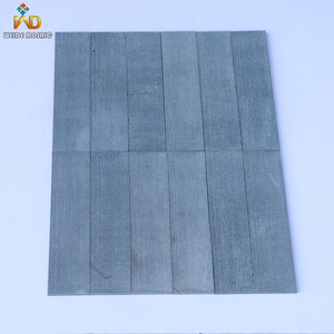 <span class=keywords><strong>Azulejos</strong></span> de Mármol Marrón al por Mayor de Fábrica, Roca Volcánica Gris Oscuro de Tamaño Pequeño para Paredes de Dormitorio, Encimera de Isla, Azulejo Cuadrado - Product Image 1