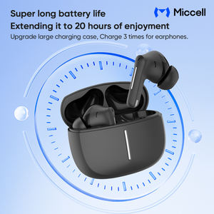 Écouteurs intra-auriculaires Miccell à réduction de <span class=keywords><strong>bruit</strong></span> TWS BT 5.4 avec puce phare, pour le sport, le bureau et l'exercice - Product Image 5