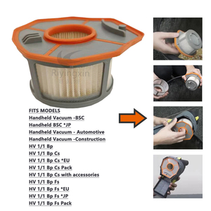 Filtro HEPA para aspiradora <span class=keywords><strong>Karcher</strong></span> HV 1/1, filtro de cartucho principal, accesorio de repuesto para aspiradora - Product Image 5