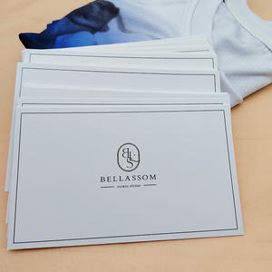 Baixo MOQ Logotipo personalizado Impresso Full Color Design Obrigado Cartões Postais Promoção Negócios Obrigado Cartões - Product Image 3