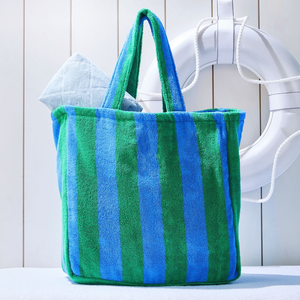 Borsa da Spiaggia e Shopping con Cerniera, Grande Capacità, Fodera in Cotone, Resistente all'Acqua, Durevole, Portatile, Prodotta da Fabbrica Certificata BSCI - Product Image 2