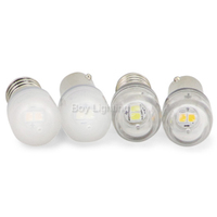 Bombilla LED E10 de Cuerpo Pequeño, AC120V AC230V 60V 12V 6V, Cubierta de PC Semitransparente, Fuente de Luz SMD, Base E10, CA CC